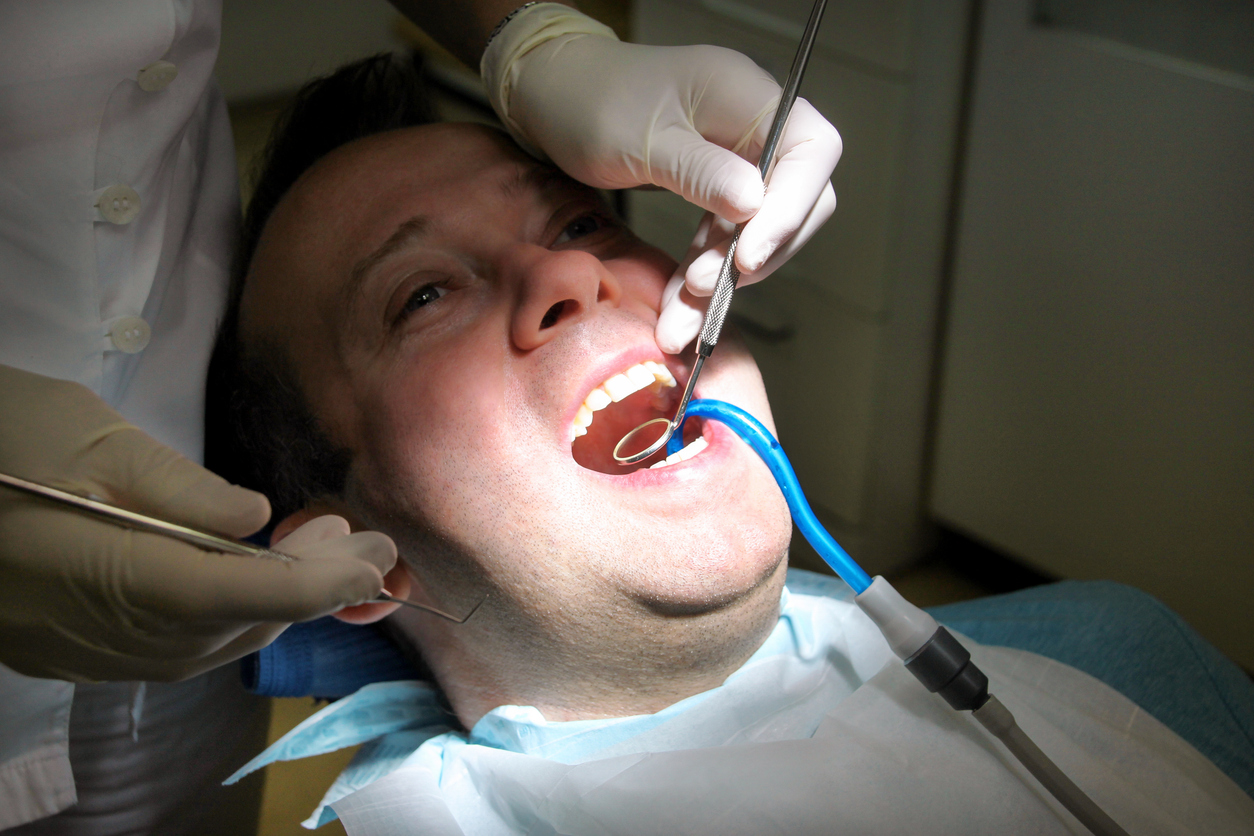Patient experiencing needle free comfort
